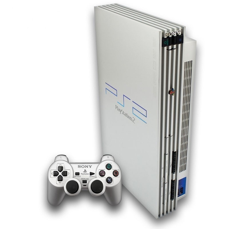 Sony Playstation 2 Konsole - Silber