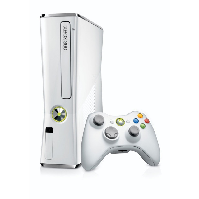 Xbox 360 Konsole Slim 320GB - Weiß