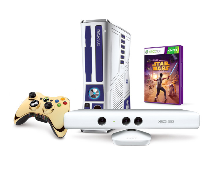 Xbox 360 Konsole Slim 320GB - [Star Wars Kinect Edition]