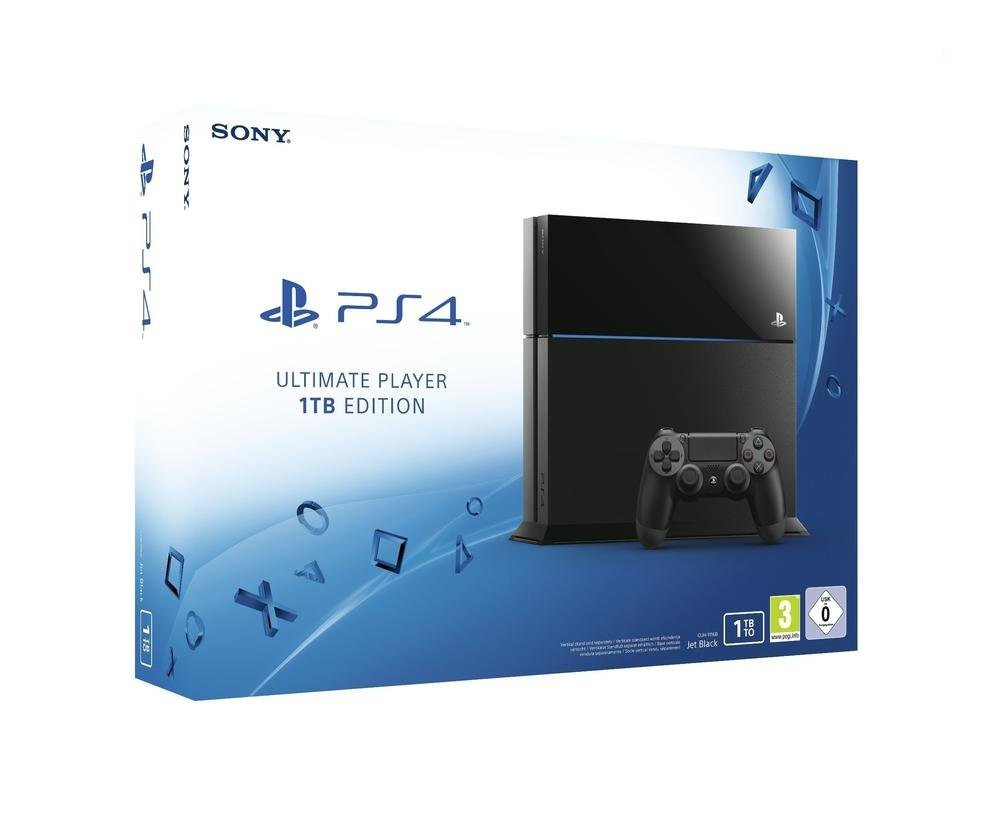 Sony PlayStation 4 Konsole 1TB [CUH-1216B] - Schwarz