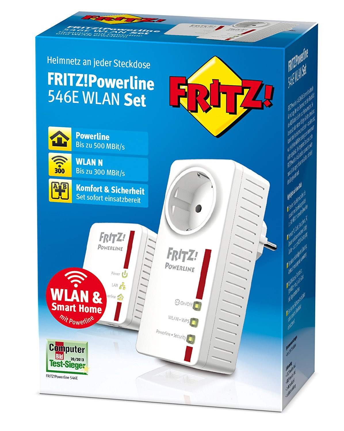 FRITZ!Powerline 546E/510E WLAN Set