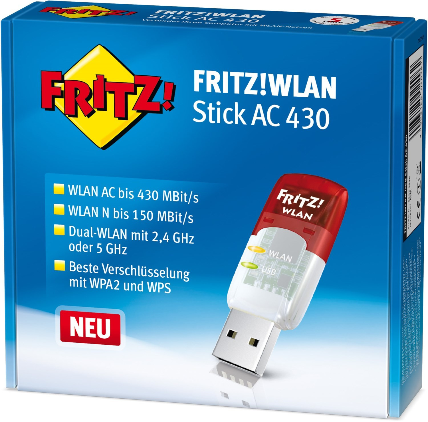 FRITZ!WLAN USB Stick AC 430