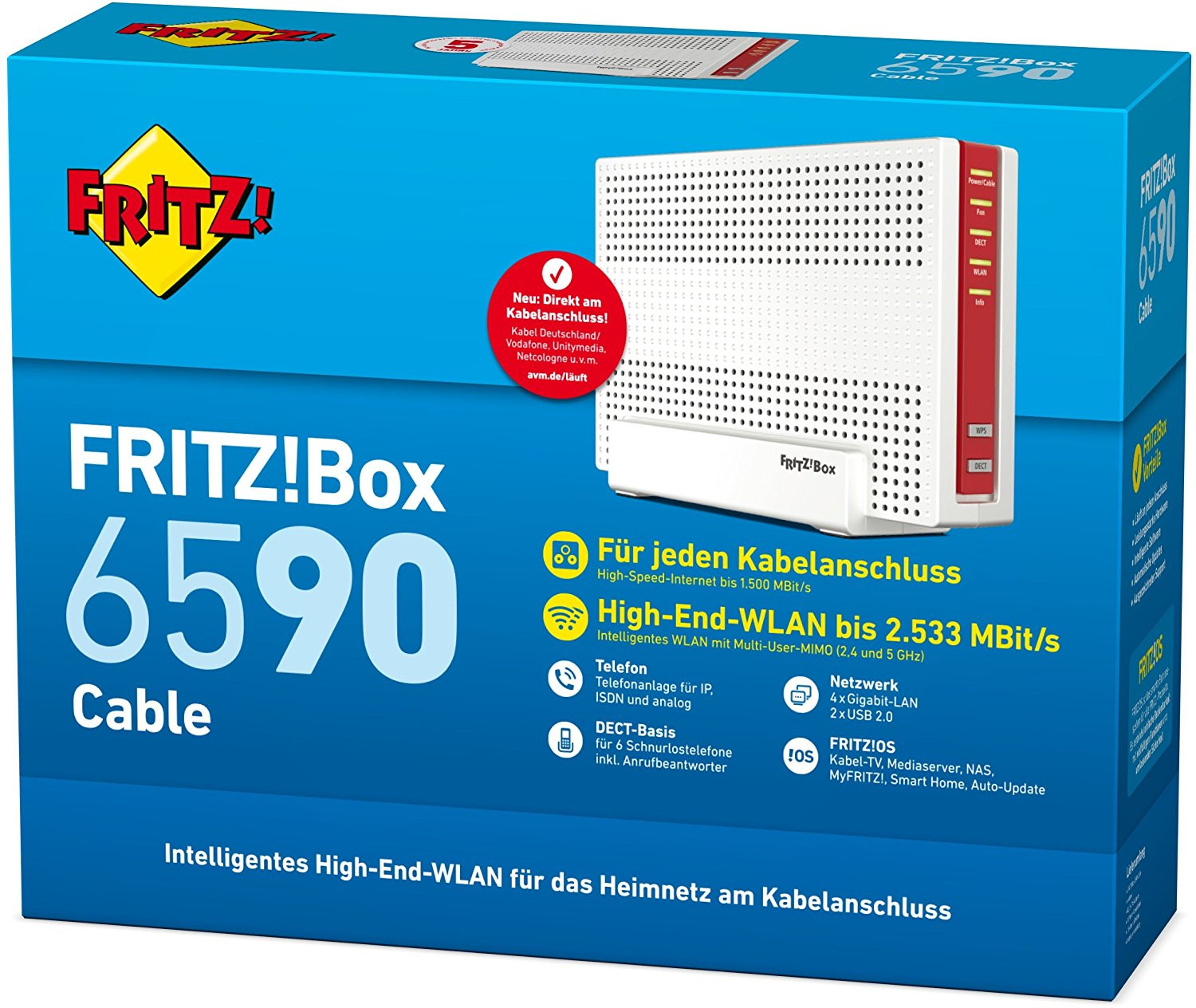 FRITZ!Box 6590 Cable