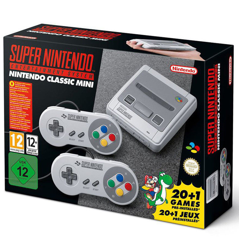 Nintendo Classic Mini SNES Konsole (Super Nintendo Entertainment System)