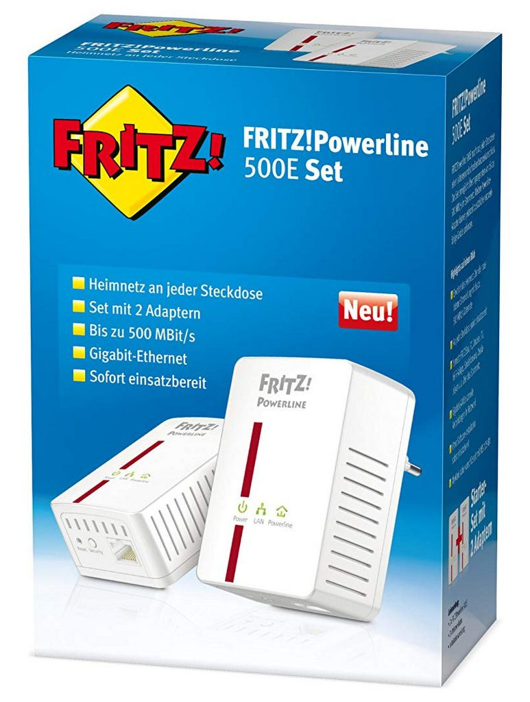 FRITZ!Powerline 500E Set