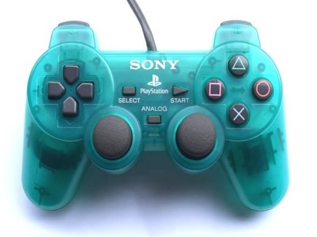 Sony PlayStation 1 DualShock Controller - Grün