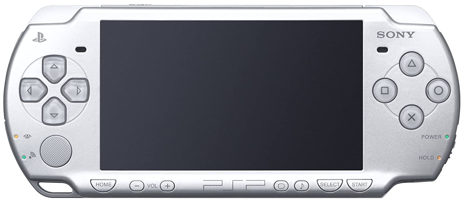 Sony PSP Konsole Slim & Lite - (Modell 2004) - Silber