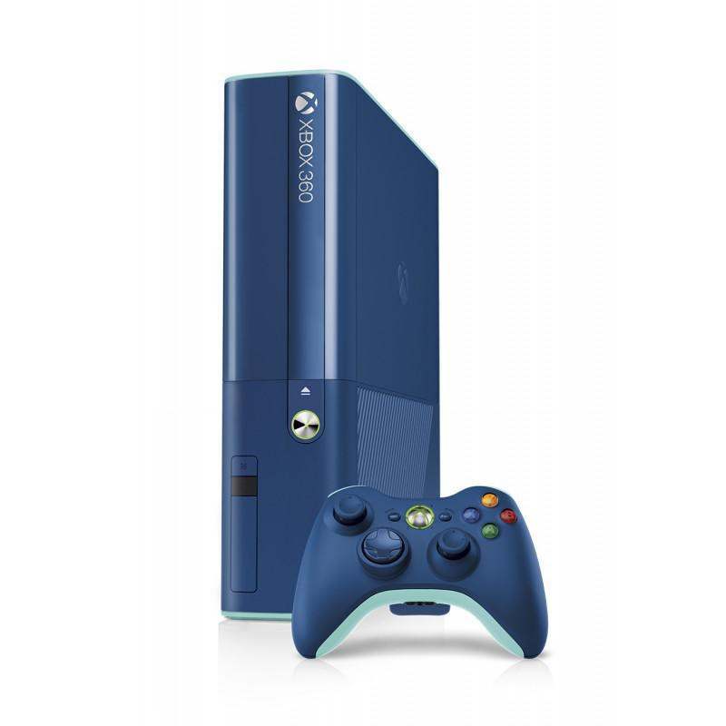 Xbox 360 Konsole Slim 500GB (One Design) - Blau