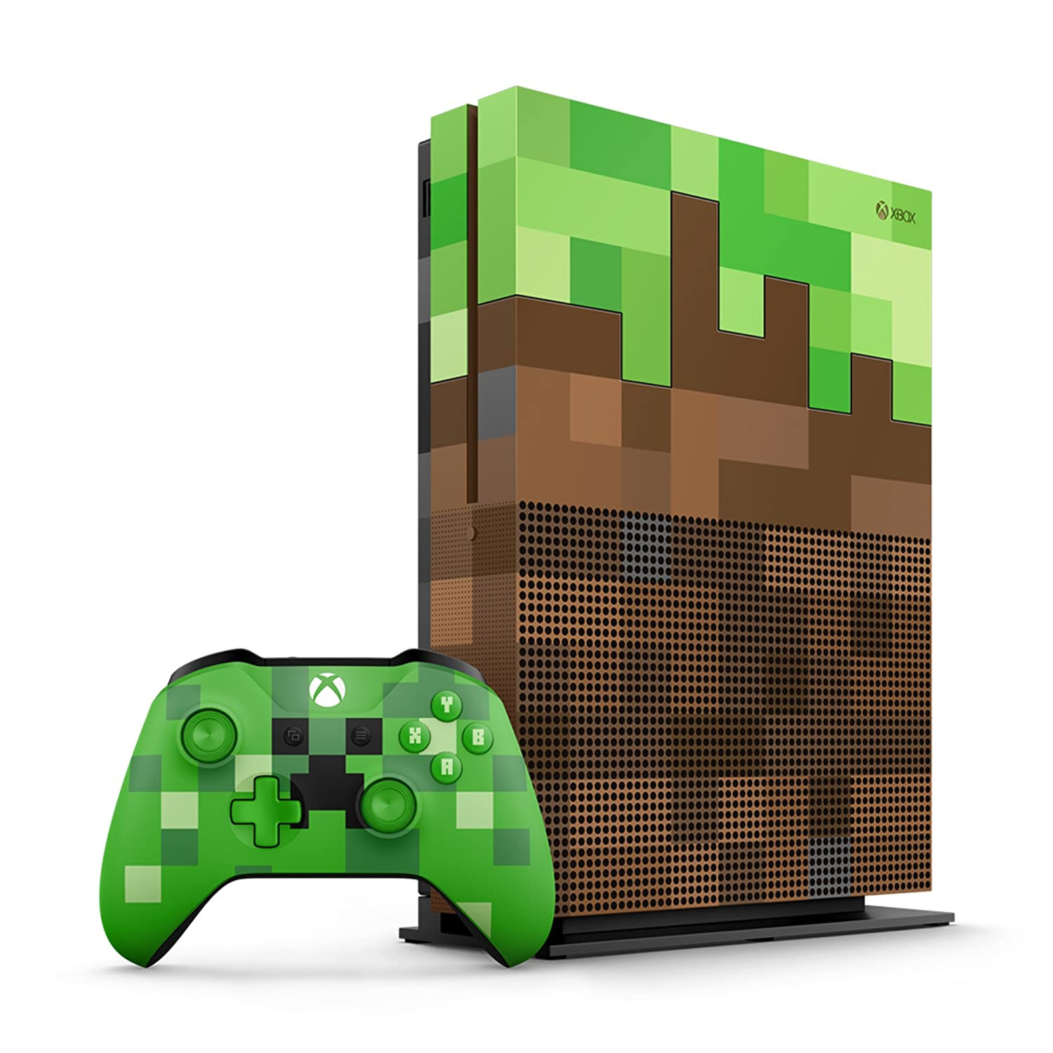 Xbox One S Konsole - 1TB - Minecraft Edition