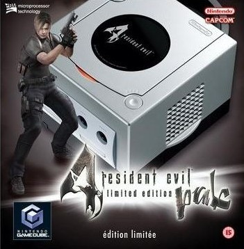 Nintendo GameCube Konsole (Resident Evil 4 Pak) - Silber
