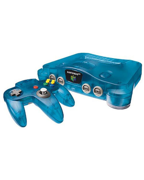 Nintendo 64 Konsole - Ocean-Blue