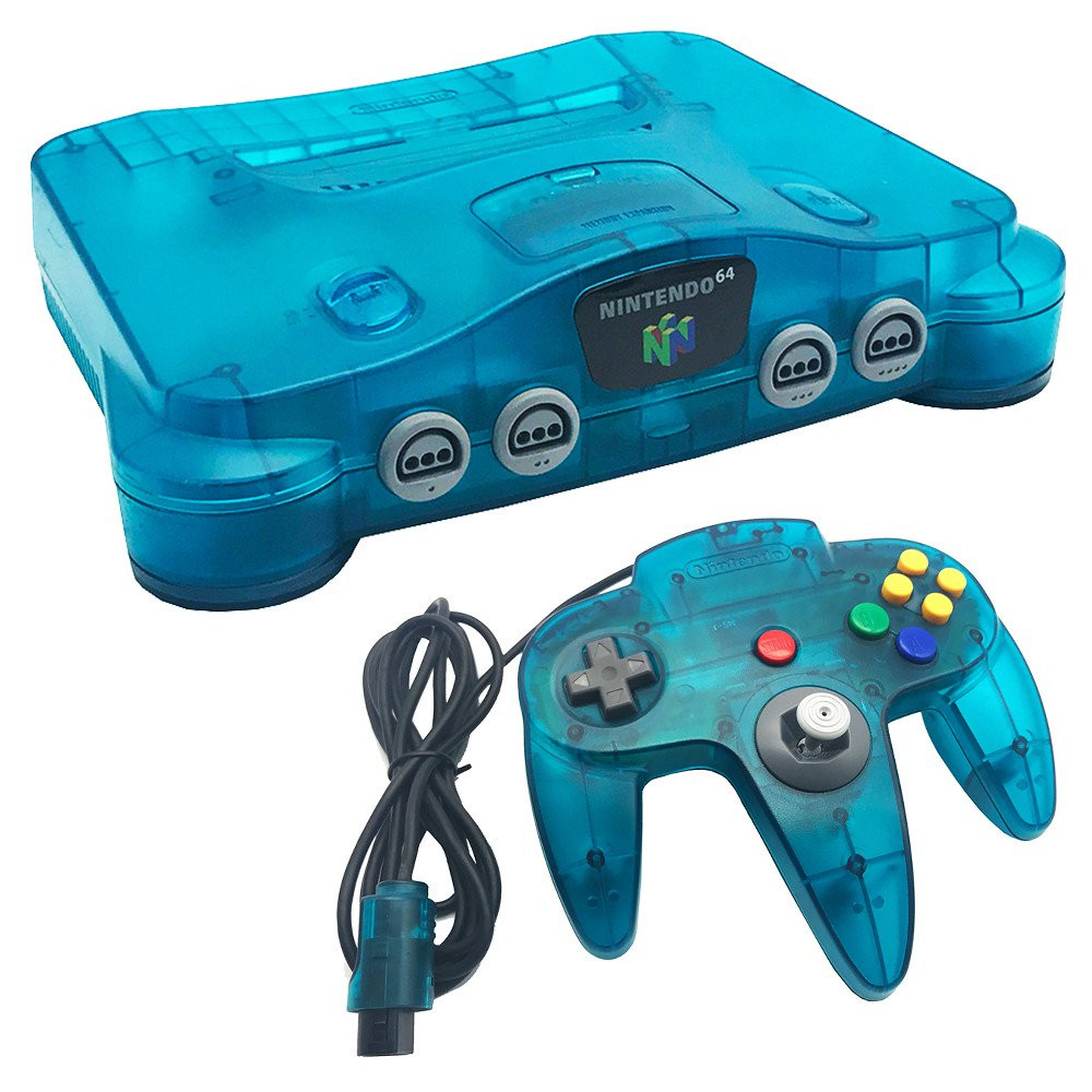 Nintendo 64 Konsole -  Clear-Blue