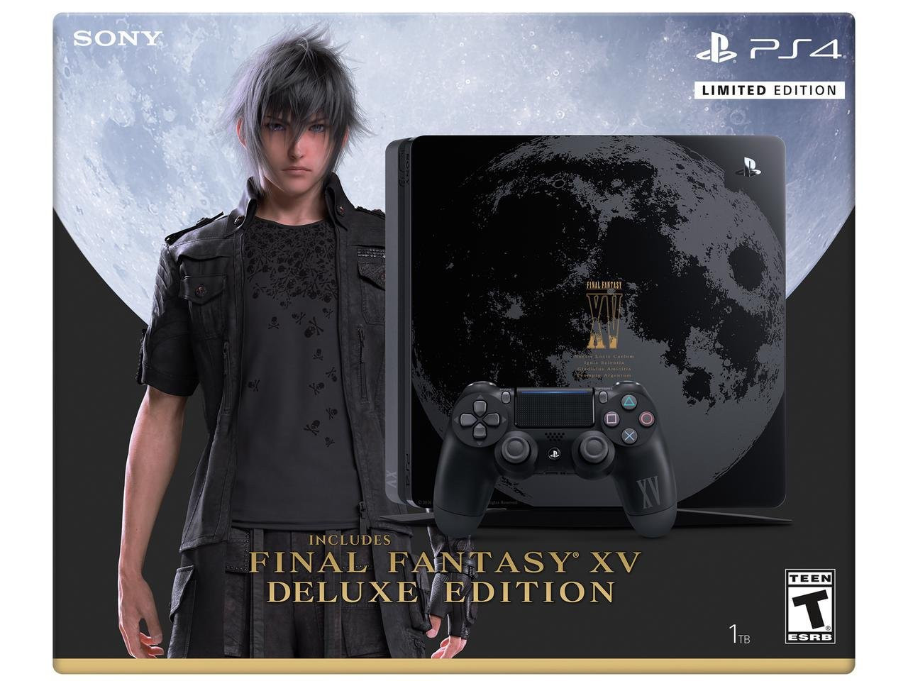 Sony PS4 Slim Konsole 1TB - Final Fantasy XV Limited Edition
