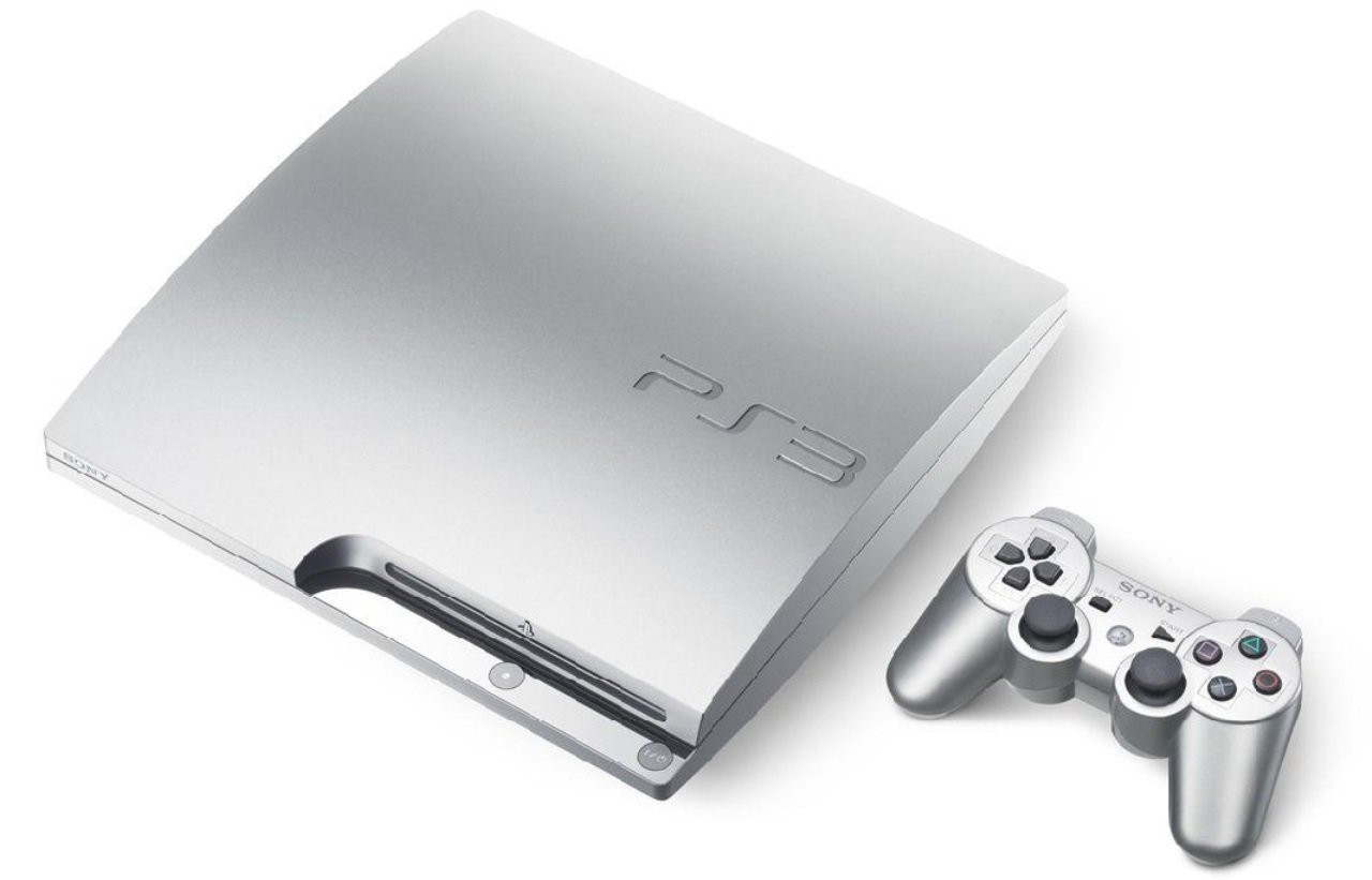 Sony PlayStation 3 Konsole Slim 320GB - Silber