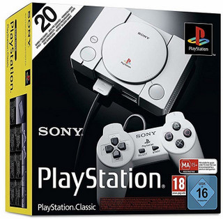 Sony PlayStation Classic mini PS1 Konsole - Grau