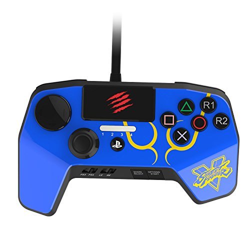 Mad Catz Street Fighter V FightPad PRO - Blue Chun-Li Design - [PS3/PS4]