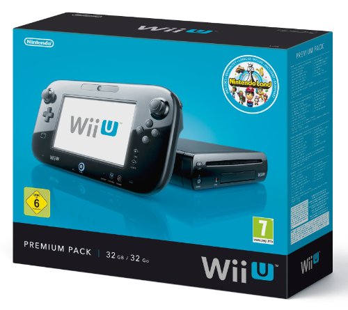 Nintendo Wii U Konsole - Nintendo Land Premium Pack - 32GB - Schwarz
