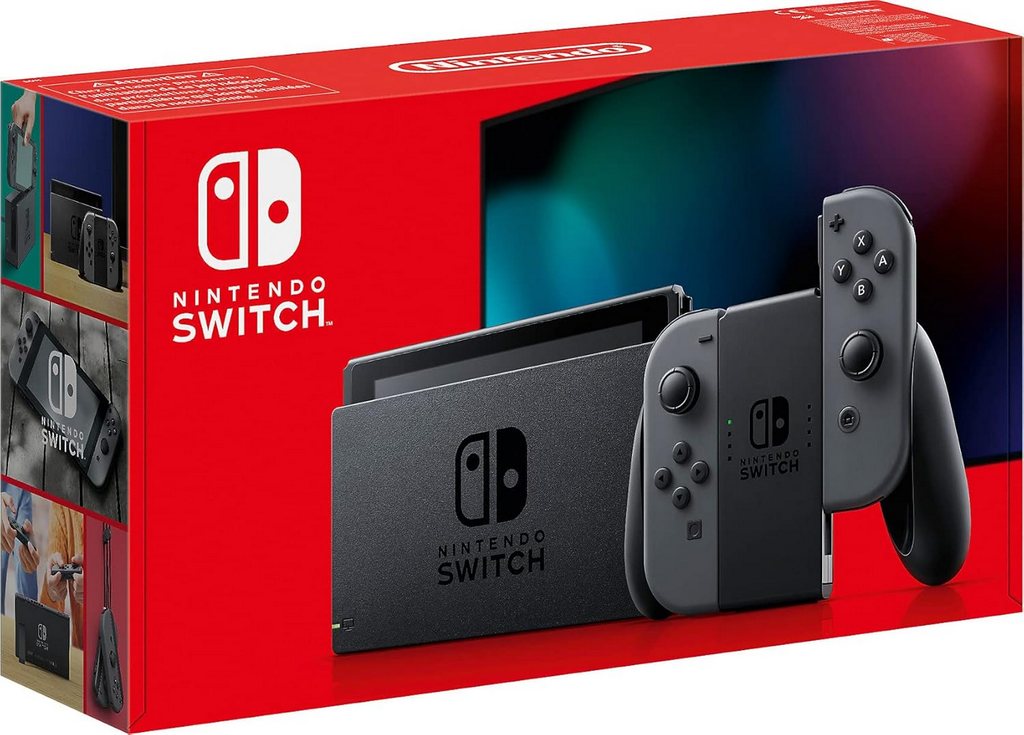 Nintendo Switch Konsole (2019) - 32GB - Grau