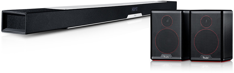 Teufel Cinebar Lux Surround 5.0-Set - Schwarz