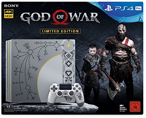 Sony PS4 Pro Konsole 1TB - God of War Limited Edition
