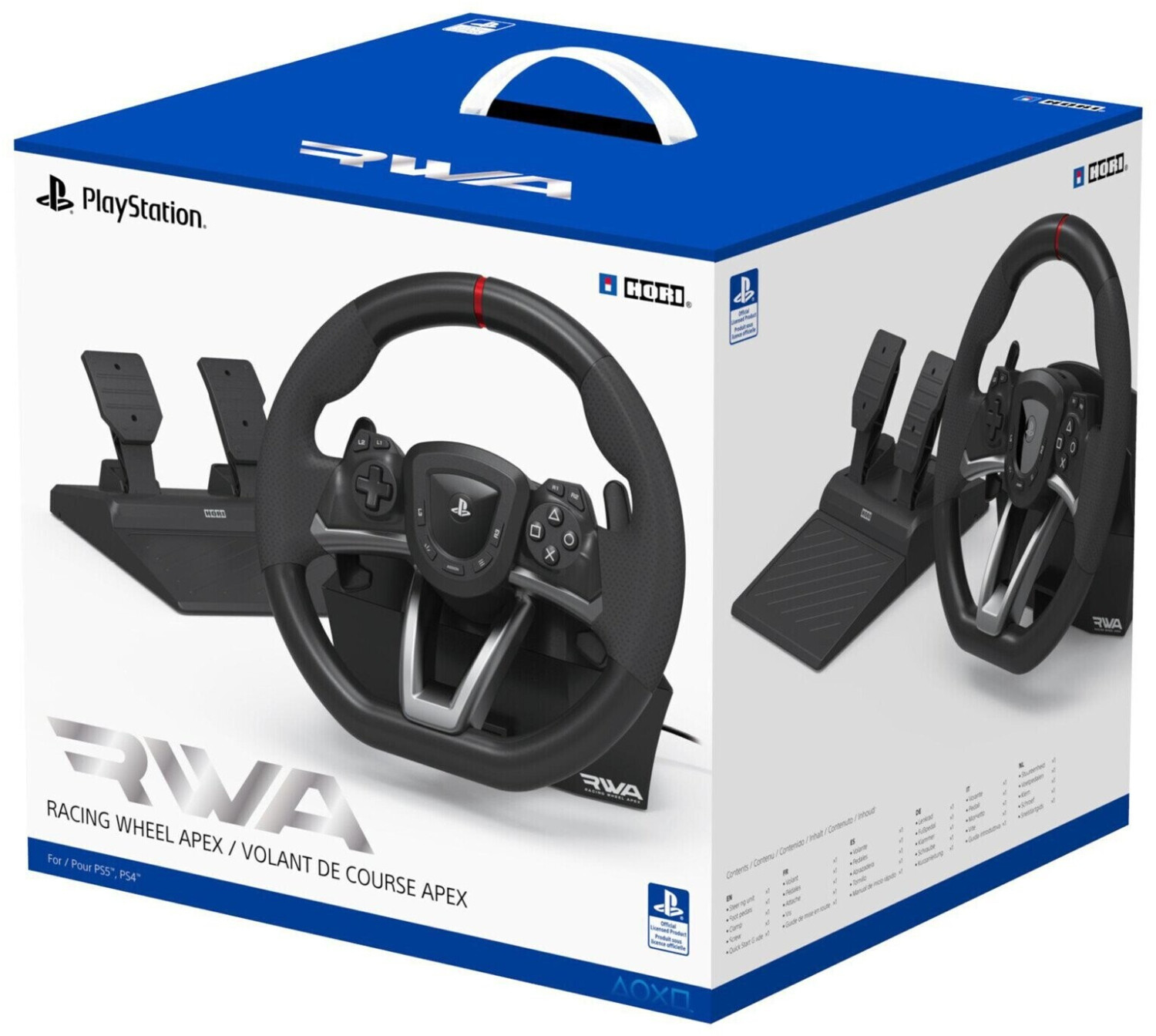 HORI RWA Racing Wheel Apex Lenkrad - [PS5/PS4]