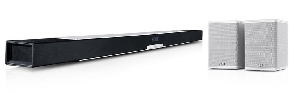 Teufel Cinebar Lux Surround 5.0-Set - Schwarz/Weiß