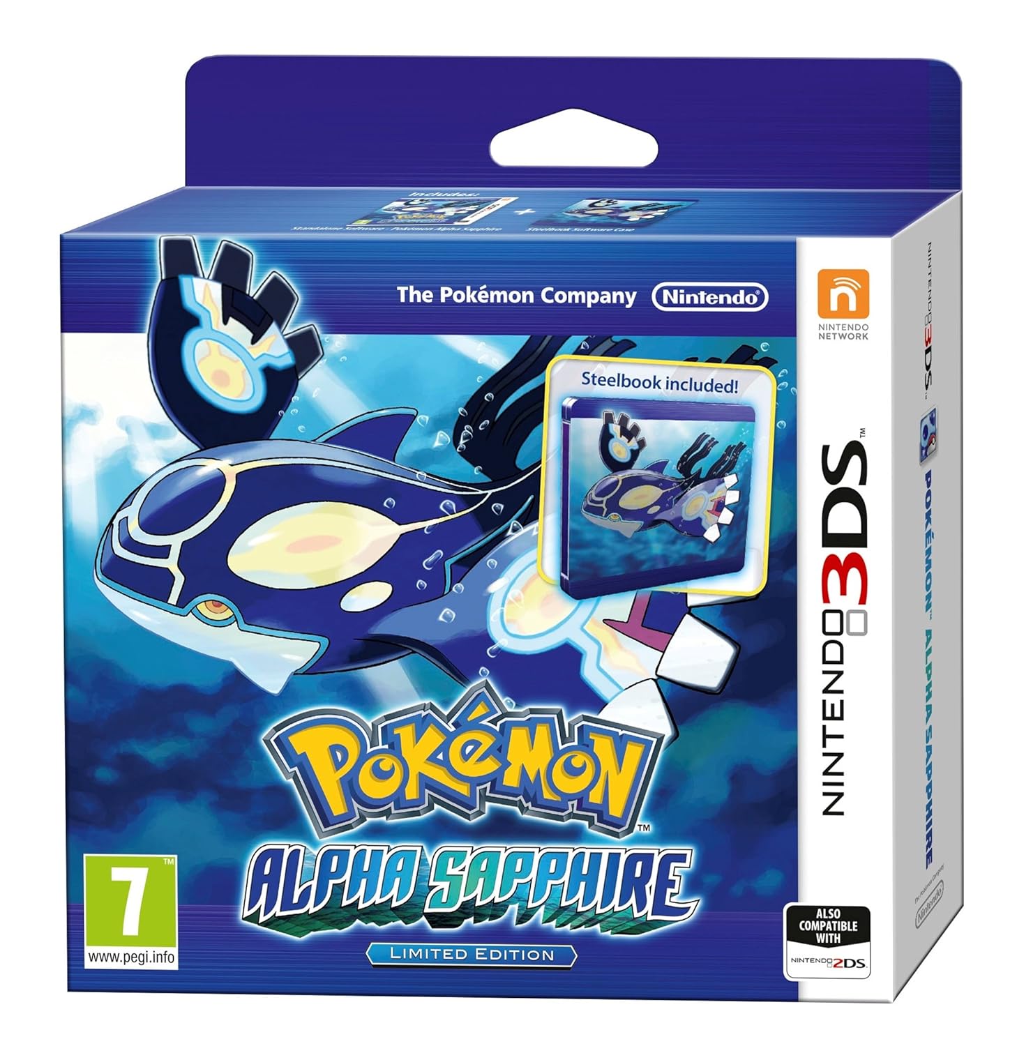 Pokemon Alpha Saphir - Steelbook Edition - [3DS]