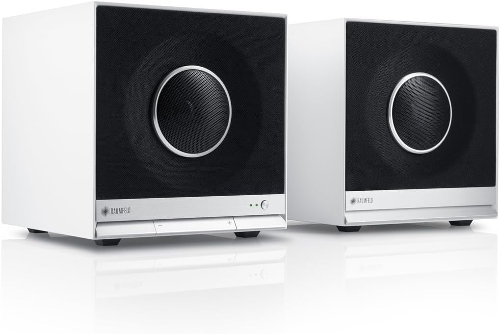 Teufel Raumfeld Stereo Cubes Regallautsprecher - Weiß
