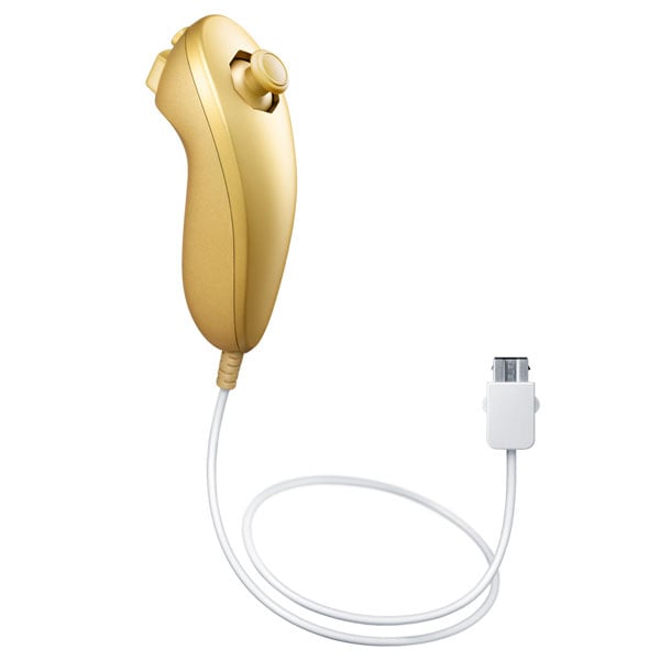 Nintendo Wii Nunchuk - Gold