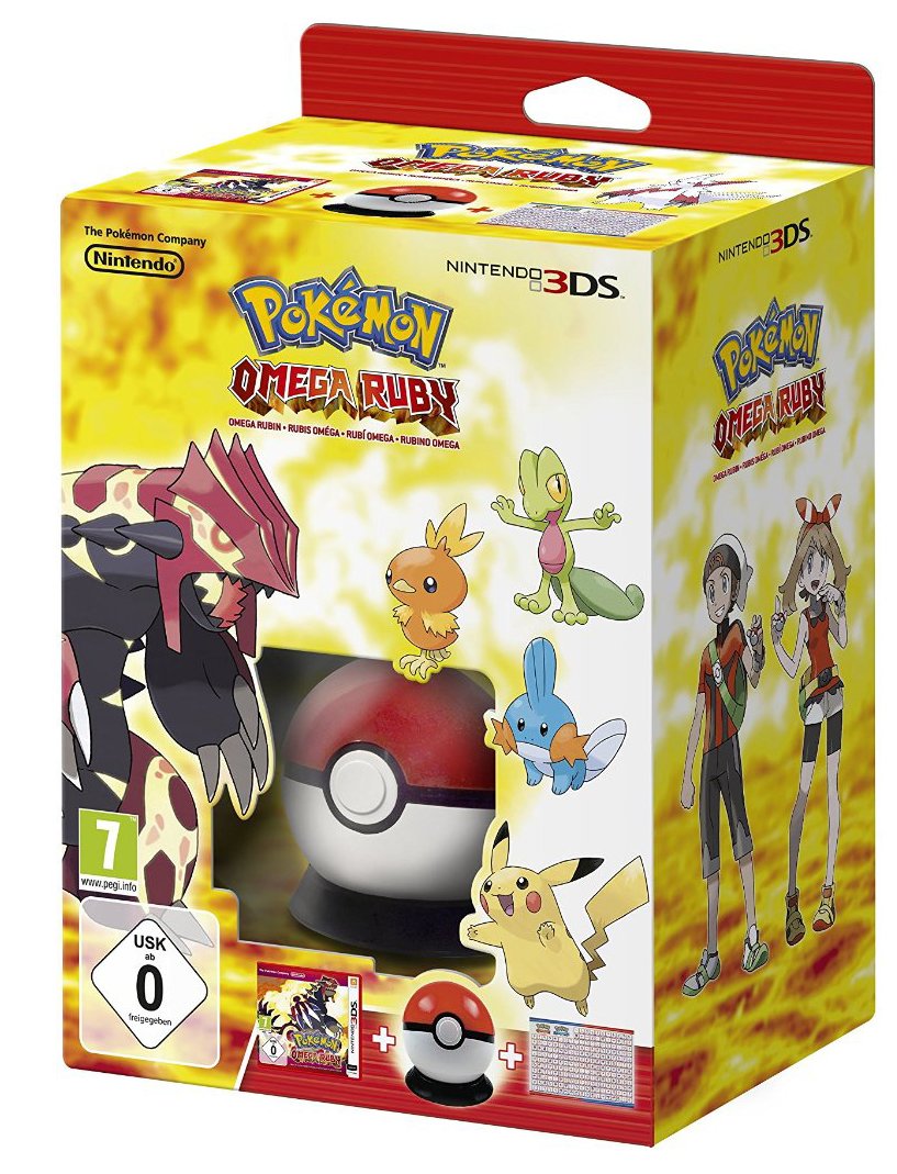 Pokemon Omega Rubin (inkl. Pokeball & Poster) - [3DS]