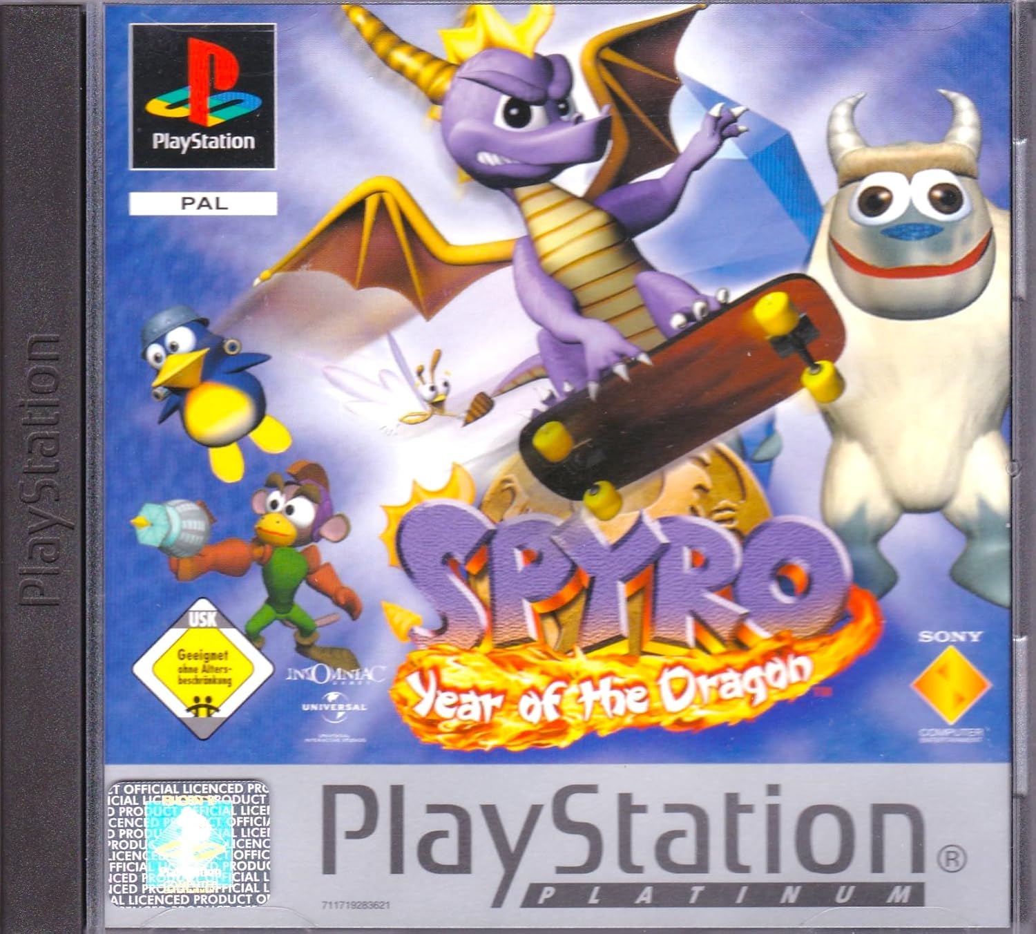 Spyro the Dragon 3 - Year of the Dragon - [PS1]