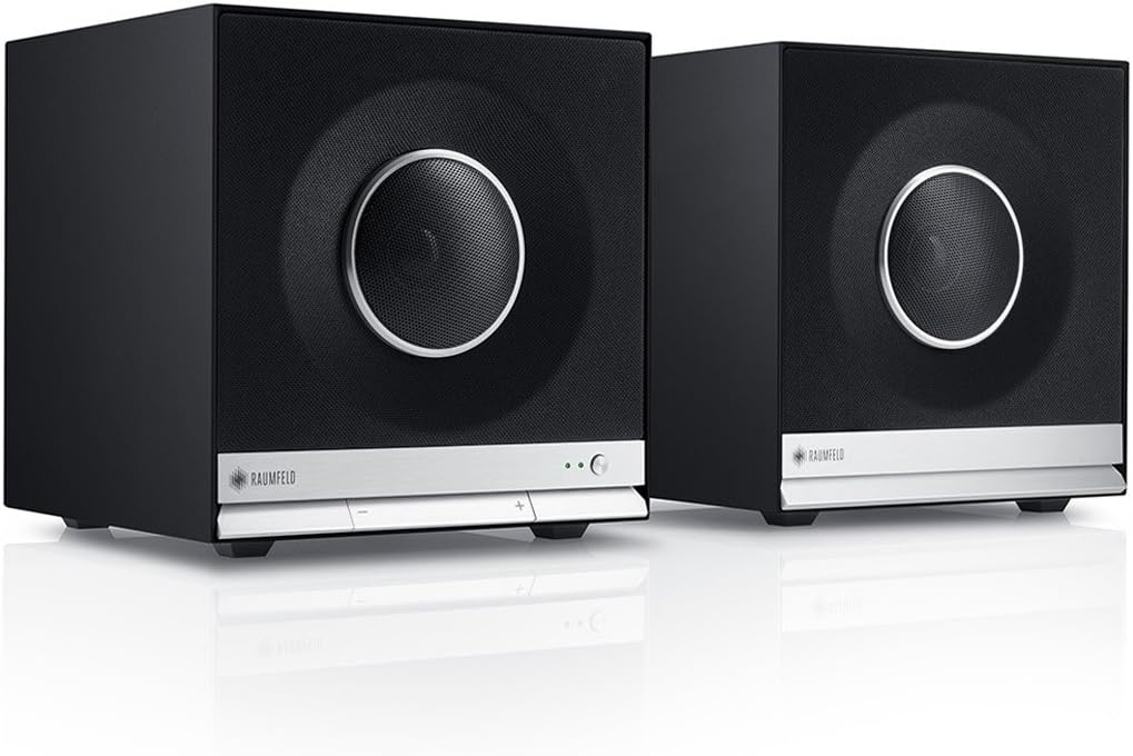 Teufel Raumfeld Stereo Cubes Regallautsprecher - Schwarz