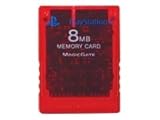 Sony Playstation 2 Memory Card 8MB - Rot