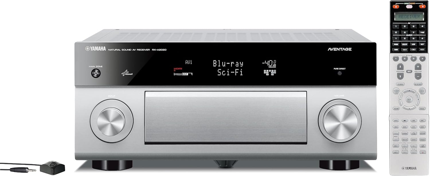 Yamaha RX-A2020 AV-Receiver - Silber