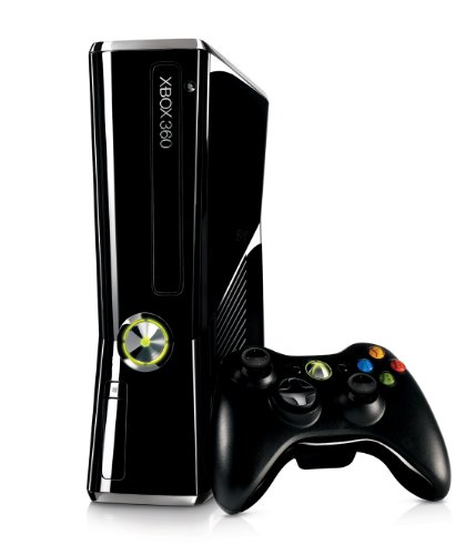 Xbox 360 Konsole Slim - 250GB - Schwarz-Glänzend