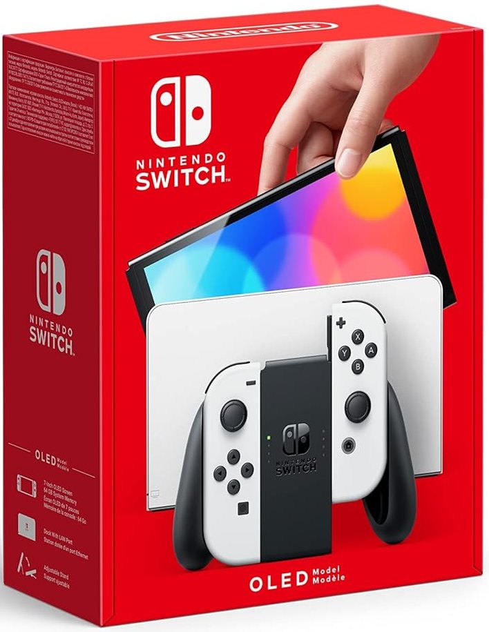 Nintendo Switch OLED - 64GB - Weiß