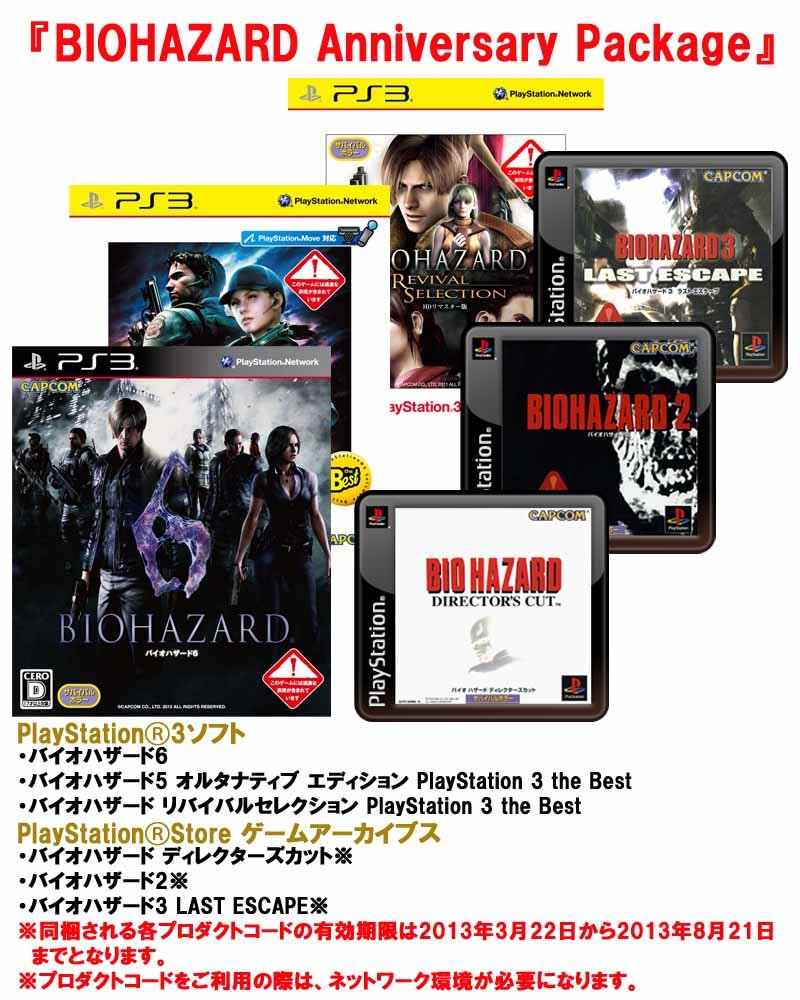 BioHazard Anniversary Package - [PS3]