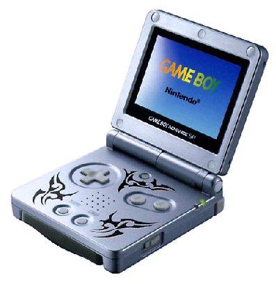 Nintendo Game Boy Advance SP Konsole - Tribal Edition