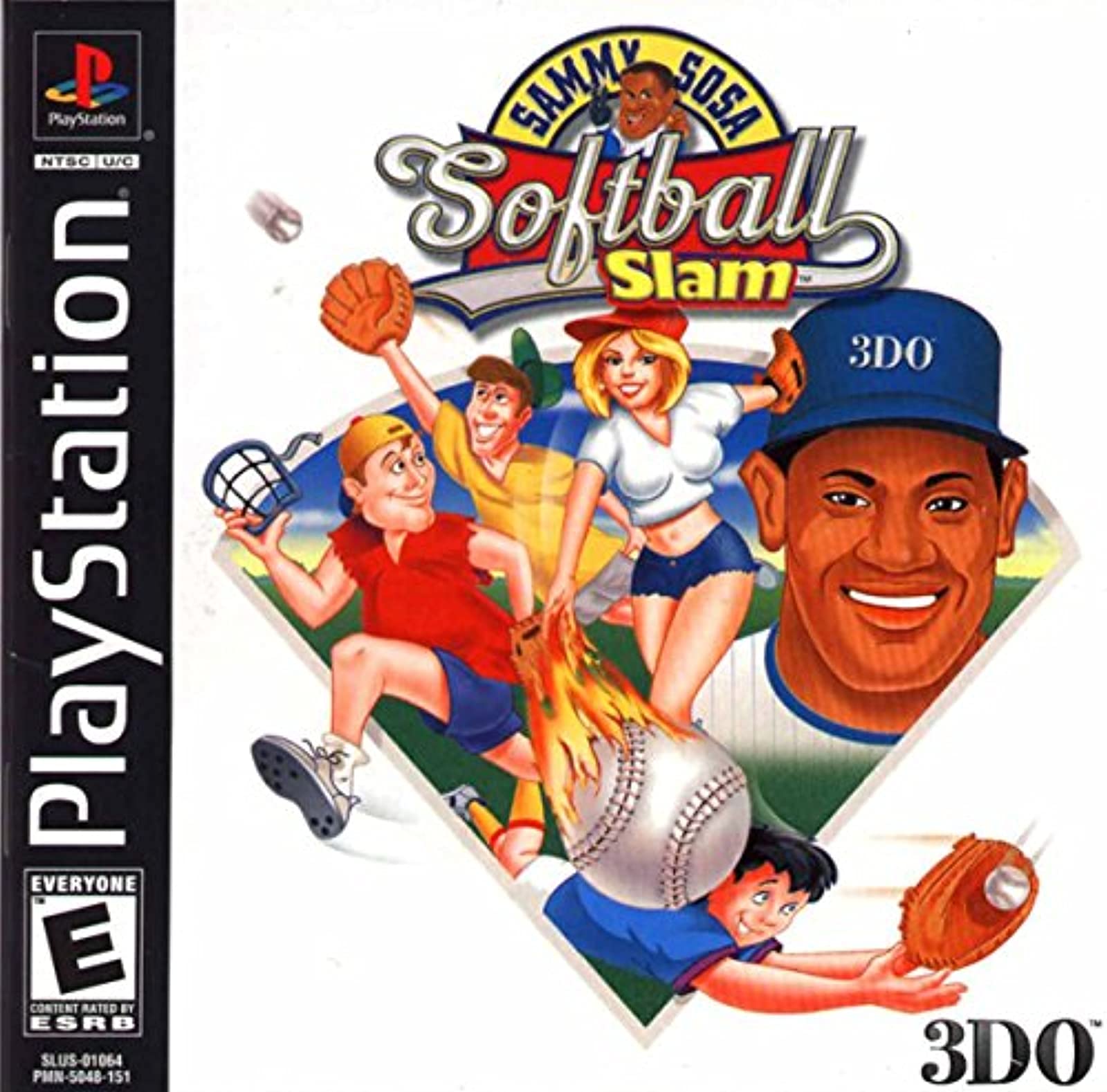Softball Slam - [PS1]
