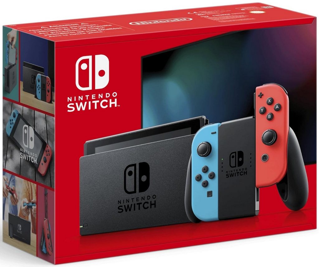 Nintendo Switch Konsole (2022 Edition) - Neon-Rot/Blau