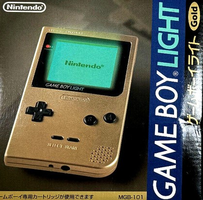 Nintendo Game Boy Konsole Light - Gold