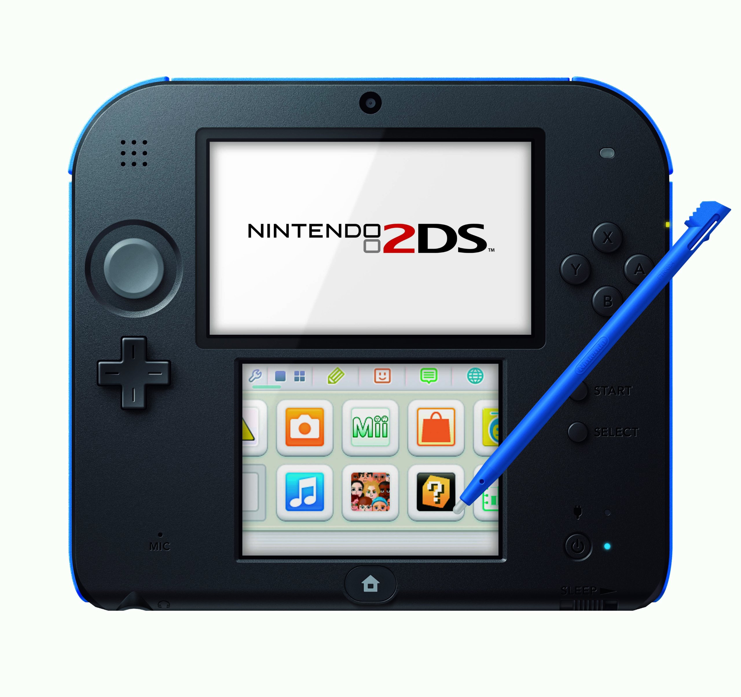 Nintendo 2DS Konsole - Schwarz/Blau
