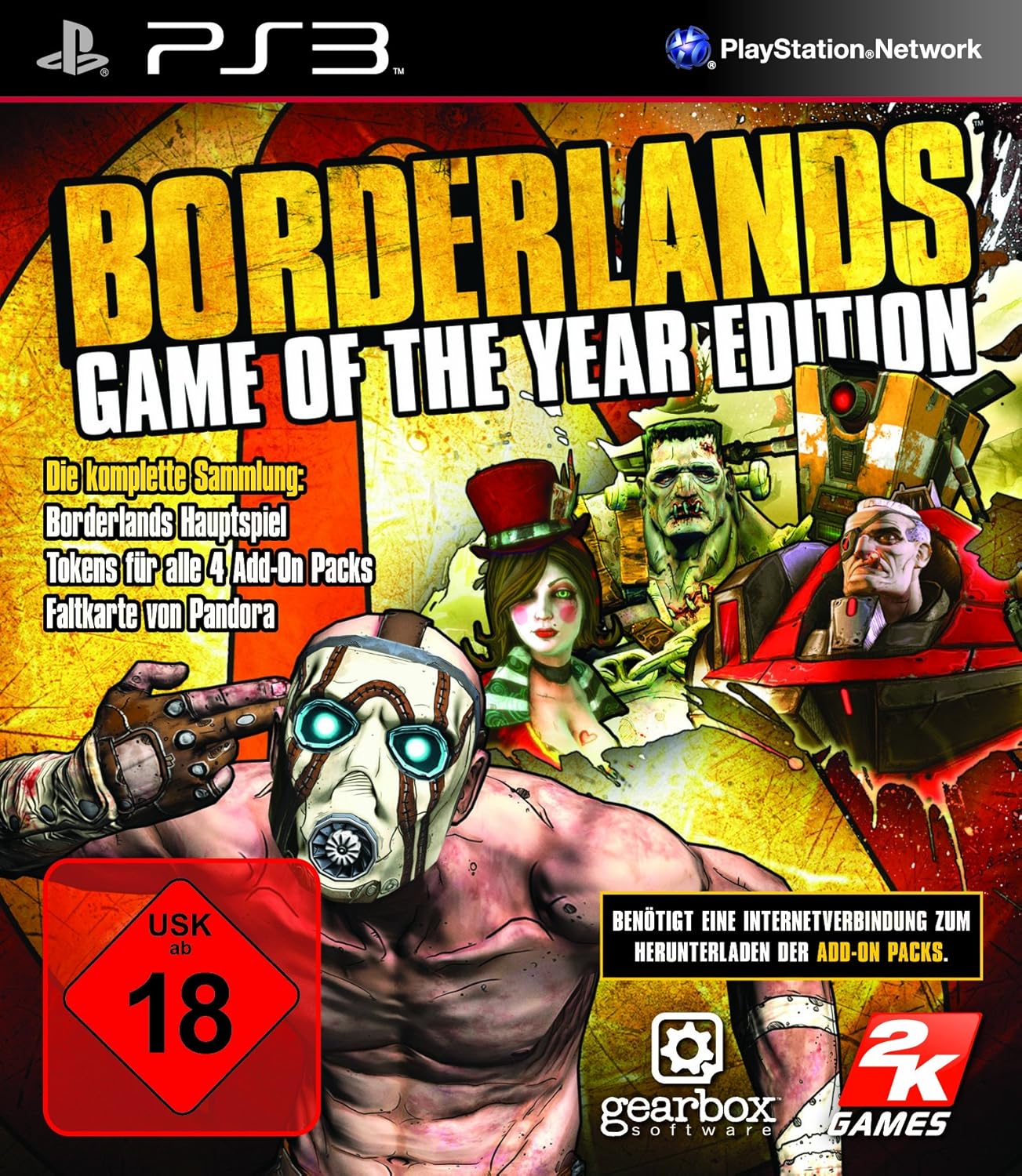 Borderlands - Game of the Year Edition - [PS3]