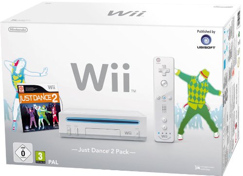 Nintendo Wii Konsole (inkl. Just Dance 2, Remote Plus) - Weiß
