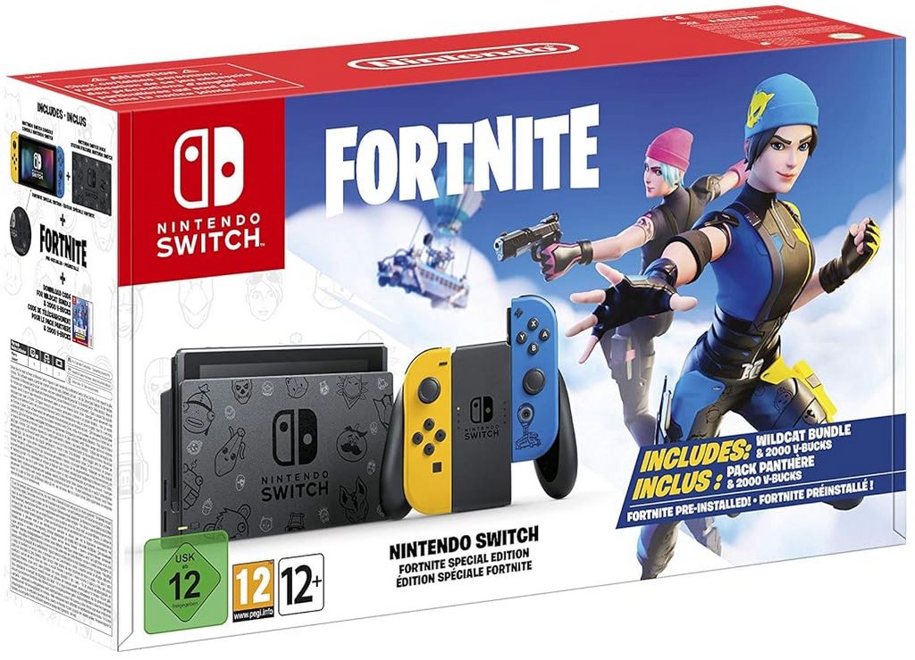 Nintendo Switch Konsole - 32GB - Fortnite Special Edition