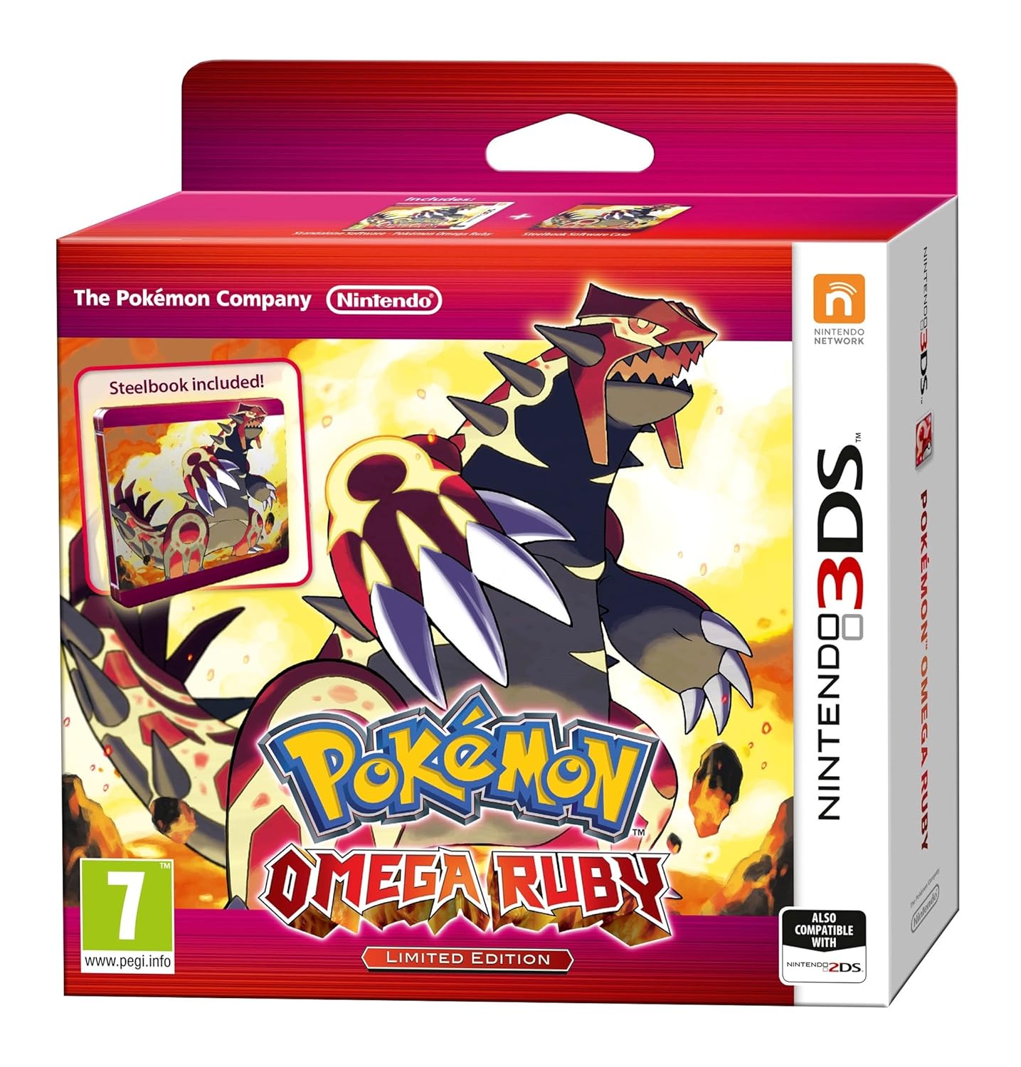 Pokemon Omega Rubin - Steelbook Edition - [3DS]