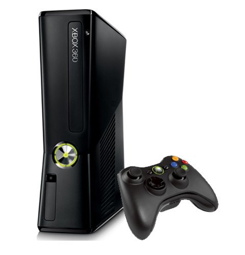 Xbox 360 Konsole Slim - 250GB - Schwarz-Matt