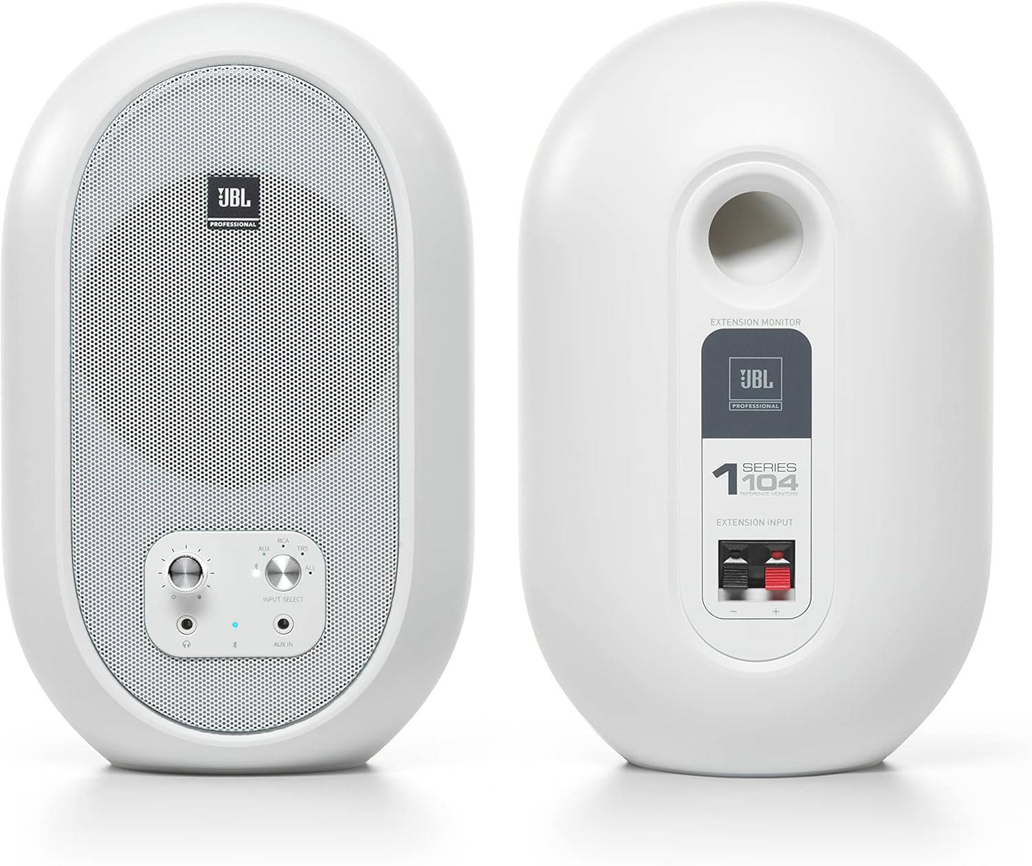 JBL 1 Serie 104 (1 Paar) Lautsprecher mit Bluetooth - Weiß
