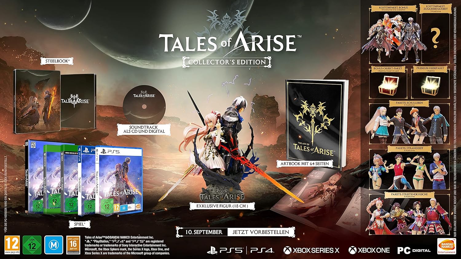Tales of Arise - Collector's Edition - [PS4]