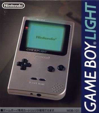 Nintendo Game Boy Konsole Light - Silber